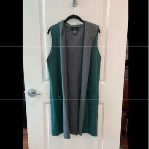 Rain Hooded Cardigan